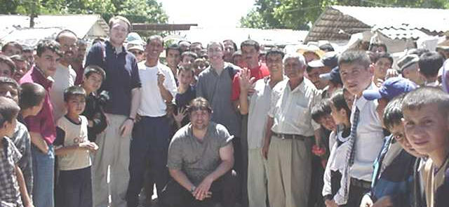 Greg & New Friends in Central Asia Tajikistan, officially the Republic of Tajikistan, is a landlocked country in Central Asia. Dushanbe is the capital and most populous city. Tajikistan borders Afghanistan to the south, Uzbekistan to the west, Kyrgyzstan to the north, and China to the east;